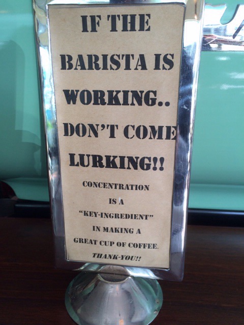 Postcard From The Havana Coffee Bar&nbsp;Barista